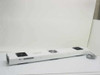 ION Systems Z-Stat 6412A Precision SC Ionizing Blower — full-length side view showing white 44-inch bar with three fans and attached power cable