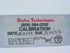 Brylen Technologies 048390 Calibration dial