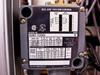 Allen-Bradley BUL. 836T Vacuum Control unit label – showing Cat. No. 836T-T250J Series A, CSE/UL listed, NEMA Type 1/4/13 ratings