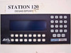 Uticor PMD 450 controller face close-up – showing LCD display, membrane keypad, PAD450 and Uticor Technology branding, Station 120 / Degas Epoxy label
