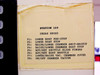 Station 120 Degas Epoxy function key reference card – showing F1–F8 assignments: lower boat pre-stop, lower boat stop, raise/lower chamber, shuttle functions, vacuum chamber cover, chamber vacuum on/off