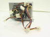 Gateway Astec ATX202-3515 200W ATX power supply – rear view showing secondary cooling fan and full output connector bundle
