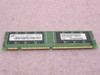 Compaq 239886-004 256MB PC133 SDRAM 168-pin DIMM — top view showing Micron module label on green PCB