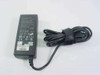 Compaq PP2012 AC Adapter 310362-001 – top/front view with power cord velcro-wrapped, showing label and regulatory markings