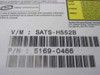 TS-H552 drive label close-up showing V/M: SATS-H552B and P/N: 5169-0466 barcodes, MIC certification, and Toshiba Samsung manufacturer details