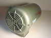 Marathon Electric 2HP 3-phase motor — rear view showing fan cooling grill and foot mount base