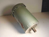 Marathon Electric 1VE145TTFR5655AA 2HP TEFC motor — angled view showing output shaft and green painted housing with paint wear