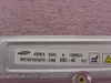 Samsung MR16R1624DF0-CM8 label closeup showing 128MB/4, PC800-40, Korea manufacture date 0325, and HOT SURFACE warning