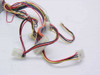 Mitac X-145C power supply output cable harness showing Molex, Berg, and auxiliary connectors