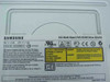 Samsung SD-816 drive label showing 16X Multi-Read DVD-ROM, 5V 2.0A / 12V 1.0A ratings, FCC ID A3LSD816, Samsung Electronics Co. Ltd. manufacturer details