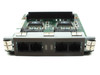 Nortel CL1333001 Centillion 5000 ATM module — close-up of dual SC duplex MMF fiber port faceplate labeled MMF