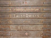 Cleveland Twist Drill Steel Toolbox w/ Many Bits