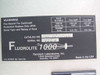 Dynatech Fluorolite 1000 – rating plate showing 100-120V and 220-240V operation, 175VA, 50/60Hz, US Patent 4,501,790, Made in the USA