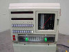 Waters 712 WISP Autosampler – full front view showing sample carousel tray, front panel controls, LED status displays, and needle/syringe assembly behind glass door