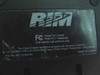 RIM BlackBerry 02343-001 cradle – bottom label showing part number ASY-02343-001, FCC compliance, 12VDC 500mA rating, Made in Canada