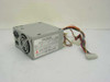 Premier PS-ATX-250SN 250W ATX power supply – three-quarter front view showing casing, fan, and output harness bundle