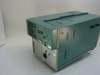 Tektronix 7854 oscilloscope — rear three-quarter view showing power supply section, cooling vents, GPIB connector, external keyboard port, and IEC AC power inlet