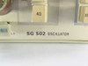 Tektronix SG 502 Oscillator Oscilloscope Plug-In