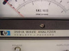 HP 3581A Wave Analyzer 15Hz to 50 kHz - Knob Damage