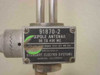 Close-up of Stoddart 91870-2 dipole antenna nameplate reading '88 to 400 MC, For Use With Radio Test Set NM-30A, Manufactured by Stoddart Electro Systems, Gardena California'