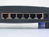 Linksys BEFSR41 rear port detail – WAN, ports 4-3-2-1, Uplink, and DC power jack