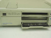Sony UP-2200 Mavigraph — close-up of front panel with paper tray open, print status LED strip, push-release media slot, and control keypad