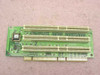 Tyan M2038 PCI riser card – angled top view showing PCB traces, three PCI slots, and edge connector