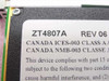 Intel ZT4807A Rear Panel Transition Board cPCI