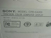 Sony CPD-G420S 19" Trinitron Color Monitor