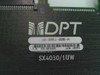 DPT HA-0861-006-A label close-up showing part number, serial number barcode, and SX4030/1UW model marking