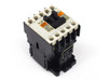 Fuji Electric SC14AA SC-05 AC contactor — 3/4 front-left view showing SC-05 label, orange rating plate, black housing, and top/bottom terminal screws