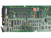 Motorola SGLN5213A Microcite CITE Card — top-side detail showing full PCB component layout including ICs, capacitors, and connector assemblies