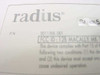 Radius 0011388-001 Extended Keyboard