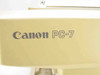 Canon PC-7 Desktop Copy Machine Series F121200