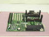 Supermicro P6DGE Rev 3.0 dual Slot I EATX server motherboard — full top view showing dual CPU slots, PCI/ISA expansion slots, DIMM slots, and onboard components