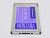 Motorola Montana 28.8 Modem/Fax PCMCIA PC Card – front label view showing product name and branding