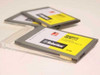 US Robotics Megahertz CC1336 PCMCIA modem card side and connector view — RJ-11 port visible on card edge