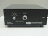 RMC Cryosystems CB-200 Current Buffer — straight front panel view showing Full Scale (0.2, 2, 20, 200 mA) selector, Multiplier knob, Output Current label, and RMC Cryosystems logo