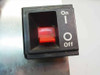 Power Tronic PTA-4200CF external red rocker On/Off power switch close-up