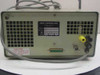 Oriel 7072 Detection System Controller — rear panel close-up showing Oriel Corporation label, DB-25 parallel interface connector, banana jack outputs, and ventilation slots