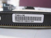Intel P6EX-ME motherboard label closeup showing model number P6EX-ME and serial number barcode