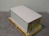 APC UXBP24 Ultra Battery Pack — rear and top view on pallet showing grey connector cable attached to rear panel