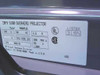 3M 9100 Overhead Projector rating plate showing model 9000AJB, 120V 60Hz 4.5A, 360W 82V lamp, UL Listed 316N, CSA mark, made in USA by 3M Visual Systems Division Austin TX