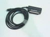 HP C2660-80001 parallel to Macintosh serial printer cable — full length view showing Centronics 36-pin parallel connector end and coiled cable