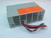 Delta Electronics SMP-53BH AT power supply — rear view showing AT motherboard and Molex 4-pin peripheral output wire harness with red, black, yellow, white, and blue wires