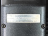 Motorola SCN2449A rating plate showing TYPE SCN2449A, serial number GTW, and MFG IN USA BY MOTOROLA INC.