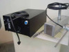 Photosonic G-6A generator and immersible transducer assembly — generator box with blue connector, drop-in transducer bar with mounting bracket and cable visible