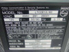 Philips LTC2813/60 rear rating plate showing model number, 12NC 8960 281 36001, 120V 50/60Hz 0.77A, Chassis TM32, manufactured February 2000, serial number 07595181, Made in Thailand