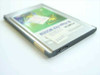 D8 FM566C-KF 56K PCMCIA Fax Modem PC Card – side edge view showing RJ-11 connector port