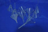 Kimax Glassware 1 Lot Funnels - 10 Each - Various
